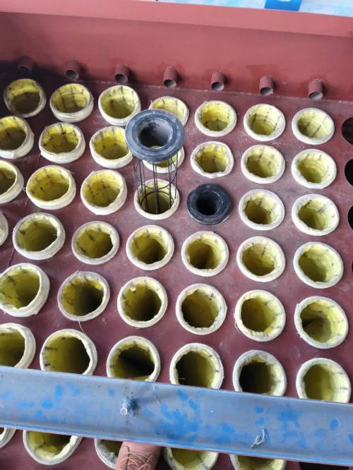 除塵布袋、骨架組裝